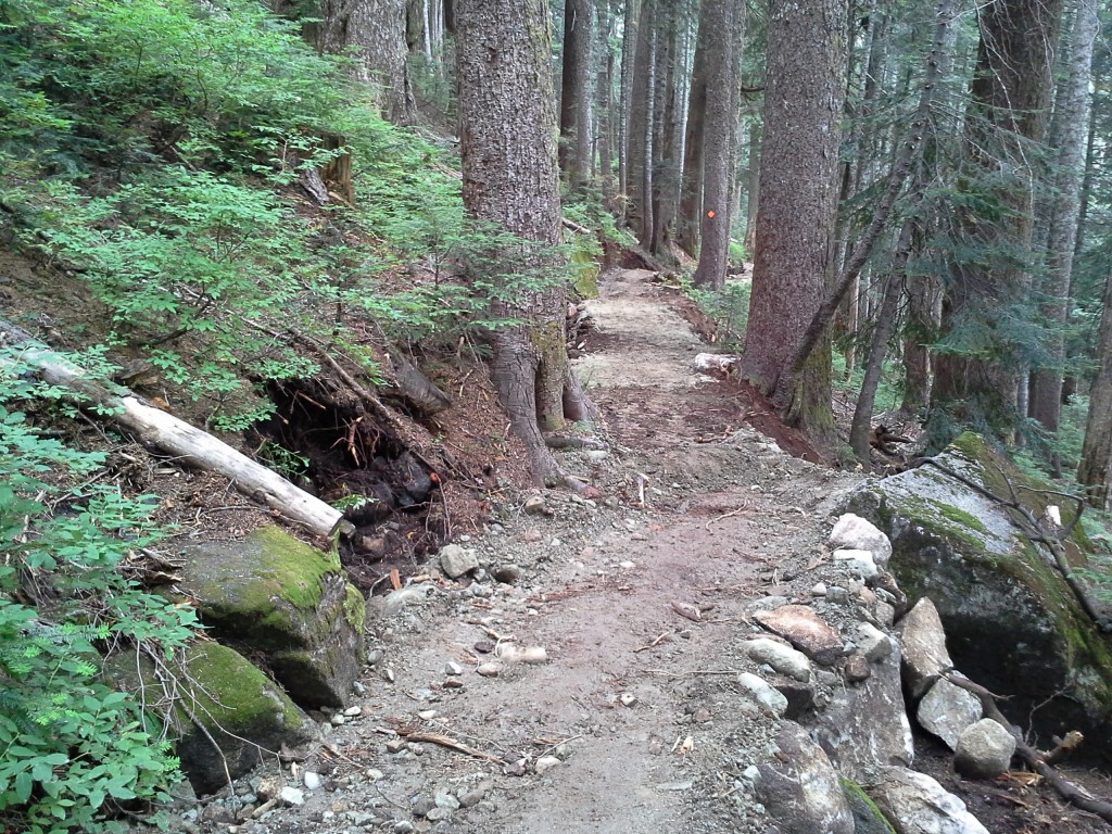 HSCT Trail Section rebuilt in August 2013